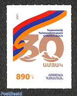 Armenia 2021 30 Years Independence 1v S-a, Mint NH - Armenia