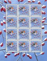 Luxemburg 2007 Christmas M/s, Mint NH, Nature - Religion - Birds - Christmas - Neufs