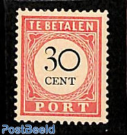 Netherlands Indies 1892 30c, Postage Due, Stamp Out Of Set, Mint NH - Other & Unclassified