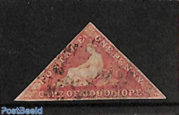 Cape Of Good Hope 1853 1d, White Paper, Used, Used Stamps - Other & Unclassified