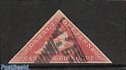 Cape Of Good Hope 1853 1d, White Paper, Used, Used Stamps - Sonstige & Ohne Zuordnung
