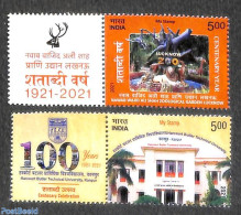 India 2021 My Stamp 2v With Tabs, Mint NH - Nuevos