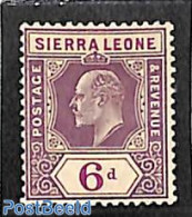 Sierra Leone 1907 6d, Stamp Out Of Set, Unused (hinged) - Sonstige & Ohne Zuordnung