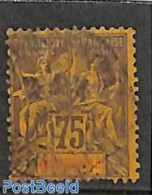 French Indochina 1892 75c, Used, Used Stamps - Otros & Sin Clasificación