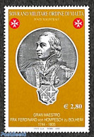 Sovereign Order Of Malta 2005 Ferdinand Von Hompesch Zu Bolheim 1v, Mint NH - Autres & Non Classés