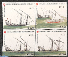 Sovereign Order Of Malta 2006 Ships 4v [+], Mint NH, Transport - Ships And Boats - Ships