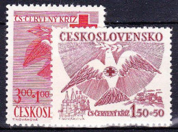 ** Tchécoslovaquie 1949 Mi 599-600 (Yv 521-2), (MNH)** - Ungebraucht