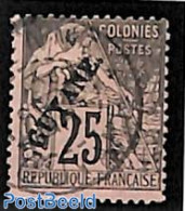 French Guyana 1892 25c, Used, Used Stamps - Otros & Sin Clasificación