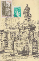 Carte  FRANCE   20éme  Anniversaire   Club  Philatélique  De   ROUEN   1978 - Commemorative Postmarks