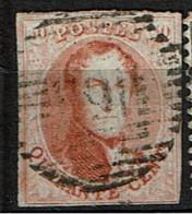 12A  Obl  4 Marges - 1858-1862 Médaillons (9/12)