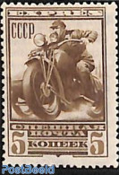 Russia, Soviet Union 1932 5K, Stamp Out Of Set, Mint NH, Transport - Motorcycles - Neufs