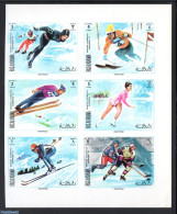 Ras Al-Khaimah 1970 Olympic Winter Games 6v [++], Imperforated, Mint NH, Sport - Ice Hockey - Olympic Winter Games - S.. - Hockey (sur Glace)