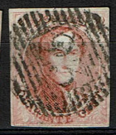 12  Obl  P 23  Bruges  4 Marges - 1858-1862 Médaillons (9/12)