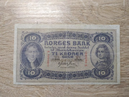 Norway 10 Kroner 1944 - Norvège