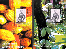 Sao Tome/Principe 2010 Cacao 2 S/s, Mint NH, Health - Food & Drink - Ernährung