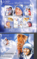 Sao Tome/Principe 2010 Mother Theresa 2 S/s, Mint NH, Religion - Religion - Sao Tome And Principe