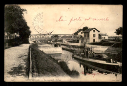 60 - COMPIEGNE - LA NOUVELLE ECLUSE - PENICHES - REMORQUEUR GUEPE N° 17 S.G.T.R. - VOIR ETAT - Compiegne