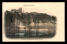 46 - CHATEAU DE MERCUES - CARTE COLORISEE - Autres & Non Classés