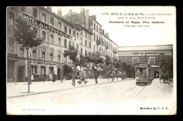 69 - LYON - HOTEL DE LA TOUR DU PIN 12 COURS CHARLEMAGNE - Autres & Non Classés