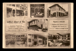 69 - LYON - CARLE ALBERT & FILS, PLOMBERIE-ZINGUERIE - MAGASINS ET ENTREPOTS RUE JUIVERIE - VOIR ETAT - Sonstige & Ohne Zuordnung