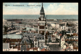 59 - DUNKERQUE - PANORAMA NORD - CARTE COLORISEE - Dunkerque