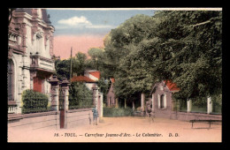54 - TOUL - CARREFOUR JEANNE D'ARC - LE COLOMBIER - CARTE COLORISEE - Toul