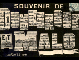 59 - DUNKERQUE - MALO - SOUVENIR LETTRES MULTIVUES - Dunkerque