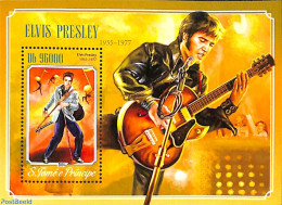 Sao Tome/Principe 2014 Elvis Presley S/s, Mint NH, Performance Art - Elvis Presley - Music - Popular Music - Elvis Presley
