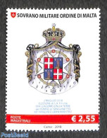 Sovereign Order Of Malta 2018 Election Grandmaster 1v, Mint NH, History - Coat Of Arms - Autres & Non Classés
