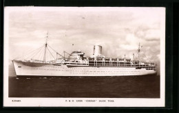 AK Passagierschiff Chusan, P. & O. Liner  - Steamers