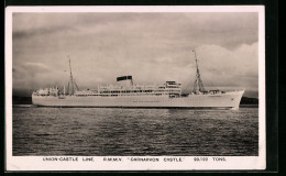 AK RMMV Carnarvon Castle, Passagierschiff  - Steamers