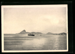 AK Handelsschiff Poseidon Nähert Sich Rio De Janeiro  - Handel