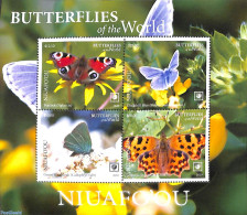 Niuafo'ou 2020 Butterflies 4v M/s, Mint NH, Nature - Butterflies - Otros & Sin Clasificación