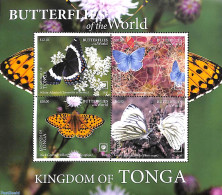 Tonga 2020 Butterflies 4v M/s, Mint NH, Nature - Butterflies - Otros & Sin Clasificación