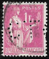 1 04	30	05	N°	369	Perforé	-	CL 230	-	CREDIT LYONNAIS - Used Stamps