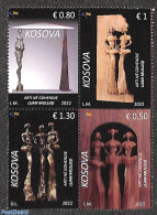 Kosovo 2022 Art 4v [+], Mint NH, Art - Sculpture - Sculpture