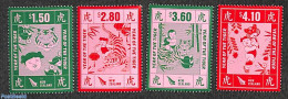 New Zealand 2022 Year Of The Tiger 4v, Mint NH, Various - New Year - Ungebraucht