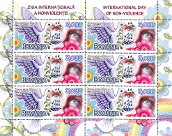 Romania 2009 Int. Day Of Non-Violence M/s, Mint NH, Nature - Birds - Neufs