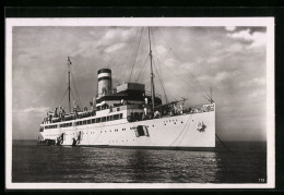 AK Passagierschiff Cobra Vor Der Küste Helgolands  - Steamers