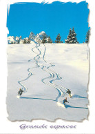 Postcard France Winter Landscape Ski - Sonstige & Ohne Zuordnung