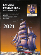 Latvia 2021 Official Yearset 2021, Mint NH, Various - Yearsets (by Country) - Ohne Zuordnung