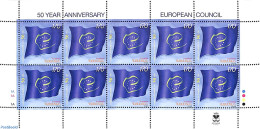 Armenia 1999 European Council M/s, Mint NH, History - Europa Hang-on Issues - Europese Gedachte