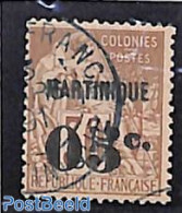 Martinique 1888 05c On 30c, Used, Used Stamps - Other & Unclassified