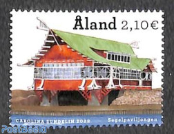 Aland 2022 The Sailing Pavillion 1v, Mint NH - Aland