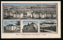 CPA Lörchingen I. Lothr., Heil- Et Pflegeanstalt  - Autres & Non Classés