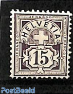 Switzerland 1882 15c, Stamp Out Of Set, Unused (hinged) - Ongebruikt