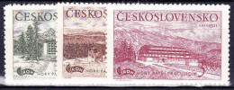 ** Tchécoslovaquie 1951 Mi 657-9 (Yv 570-2), (MNH)** - Neufs