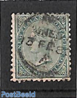 New Zealand 1878 1sh, Perf. 12:11.5, Used, Used Stamps - Gebruikt