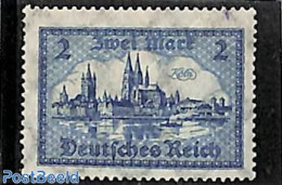 Germany, Empire 1924 2M, Stamp Out Of Set, Mint NH - Neufs