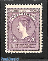 Suriname, Colony 1907 1gld, Stamp Out Of Set, Unused (hinged) - Other & Unclassified